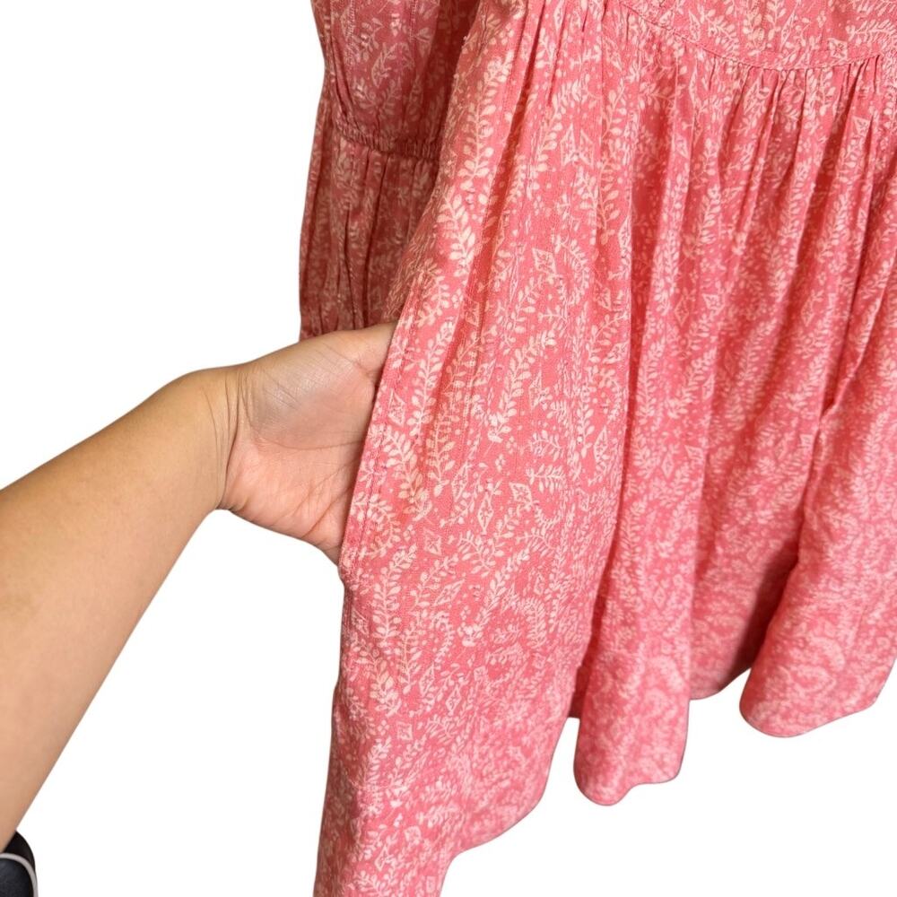 Anthropologie Pilcro Long Sleeve Babydoll Mini Dress‎ Size Medium MSRP $158 Puff - Picture 6 of 15